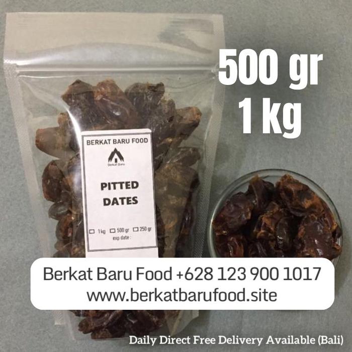 Gambar Pitted Dates / Dried Date / Dry Dates / Kurma Tanpa Biji 500 gram dari Berkat Baru Food undefined Tokopedia