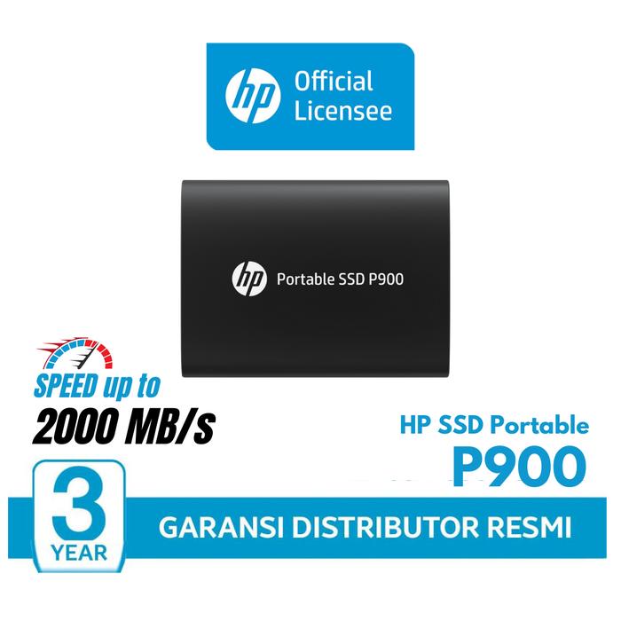Gambar HP SSD P900 Portable SSD 512GB 1TB 2TB External SSD Type C Eksternal - Black, 512GB dari Licensee SSD Store undefined Tokopedia