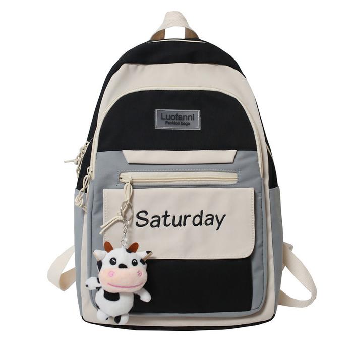 Gambar Freeknight Tas Pria Backpack Laptop Tas Punggung RanselCasual TR423 - Hitam dari Freeknight undefined Tokopedia