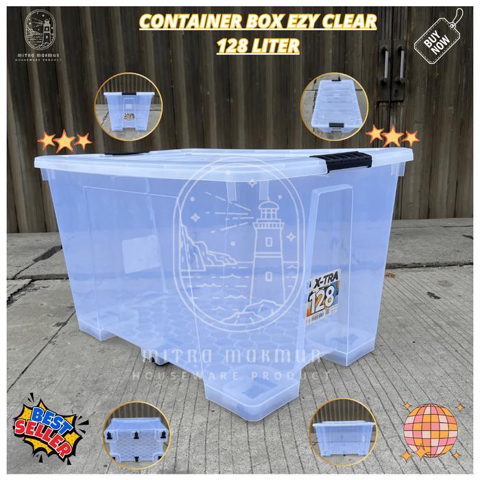 Promo Container Box Ezy Kontainer Box Bening 10 15 25 30 45 52 78 108 ...