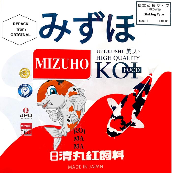 Gambar Mizuho High Growth Sinking 3 kg - repack L 800 gr dari KoiMama undefined Tokopedia