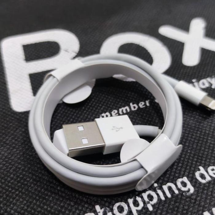 Gambar CHARGER IP 5W, ADAPTOR IP 5W USB TO LIGHTNING ORI - Kabel Data dari Abragan Market undefined Tokopedia
