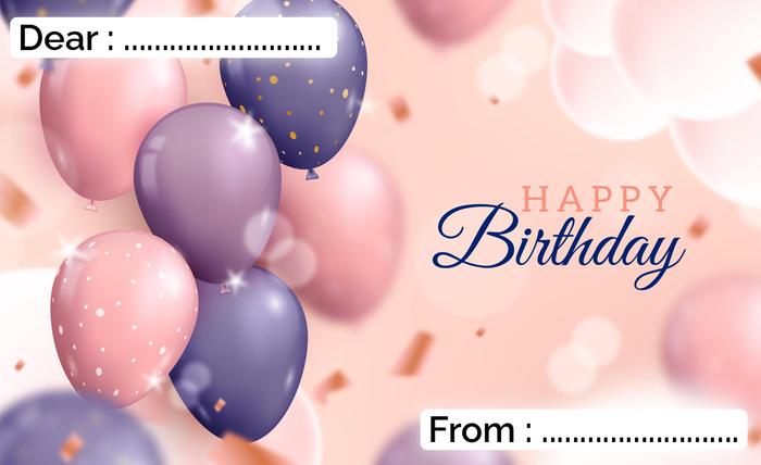 Gambar Greeting Card BIRTHDAY / Gift Card Kartu Ucapan Ulang Tahun Kado Gift - HB-04 dari belicumadisini undefined Tokopedia