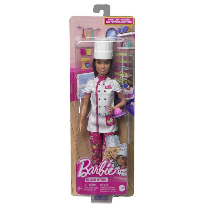 Gambar Boneka Karir Barbie Koki Career Pasta Chef Doll with Cooking Pot - Pastry Chef dari Mishana Shop undefined Tokopedia