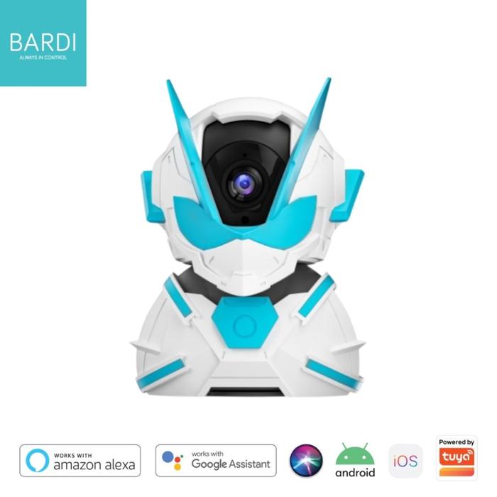 Gambar BARDI Smart IP Camera PTZ Indoor 3MP - Dual Band (2,4GHz & 5GHz) - IP CAM ONLY dari BARDI Authorized Store Sby undefined Tokopedia