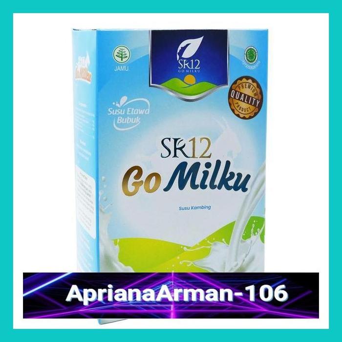 Gambar ASH1 [NO SUGAR] Susu Kambing Etawa Bubuk GOMILKU SR12 600g GO MILKU - Original 600gr dari AprianaArman-106 undefined Tokopedia