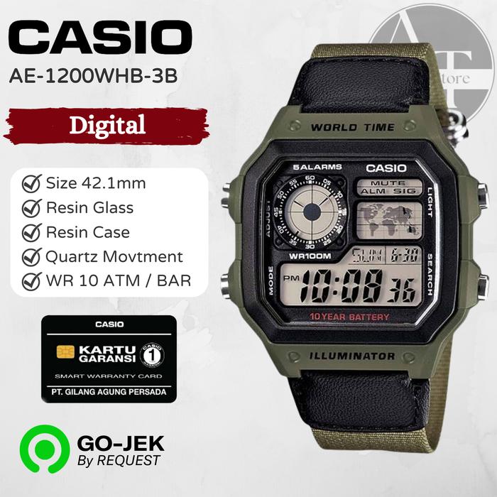 casio ae1200 whb
