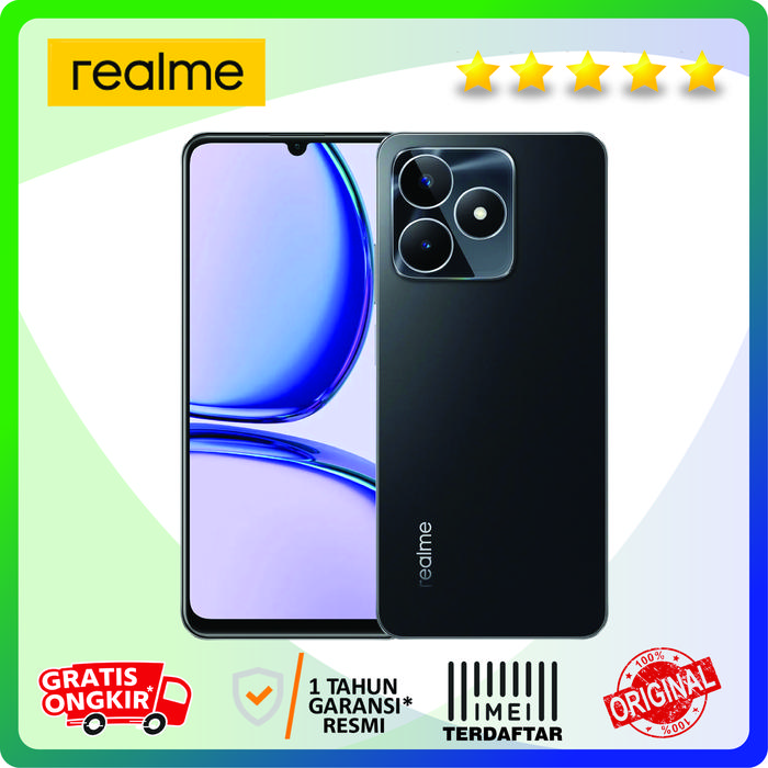 Gambar realme c53 NFC 6/128GB Garansi Resmi - Hitam, 6/128GB dari ALL_SHOPE99 undefined Tokopedia