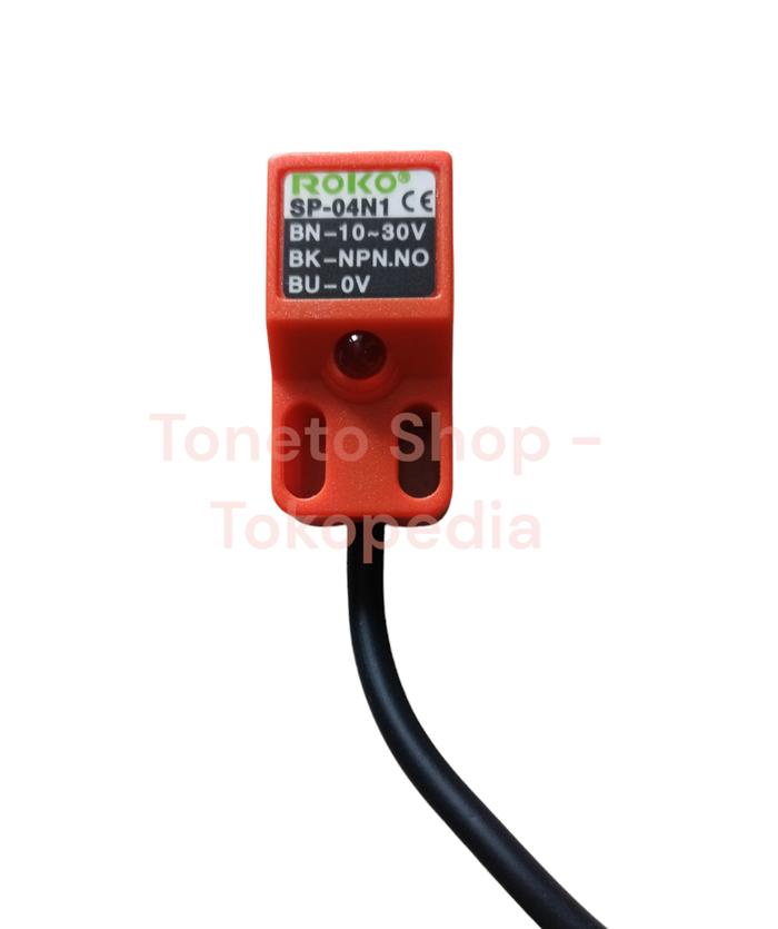 Gambar ROKO SN04-N NPN Metal Proximity Sensor / Inductive Detector Logam - SP04-N1 dari Toneto Shop undefined Tokopedia