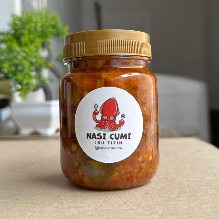 Gambar Sambel Sambal Baby Cumi Pedas dari Nasi Cumi Ibu Titin undefined Tokopedia