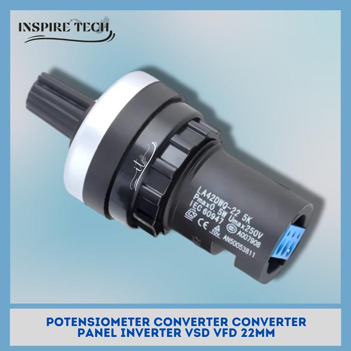 Gambar Potensiometer 5K & 10K PRECISION Converter Panel Inverter 22mm - 5K dari inspiretech undefined Tokopedia
