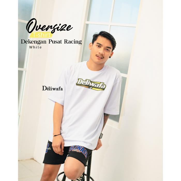 Gambar Kaos Deliwafa - T-shirt Unisex Deliwafa Dekengan Pusat - Putih, M dari KAOISIN undefined Tokopedia