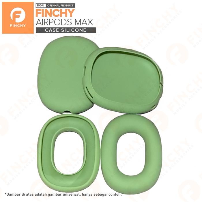 Gambar Finchy silicone Case AirPods max headphone ear pad ear Cups Cover - Army dari Finchy Indonesia undefined Tokopedia