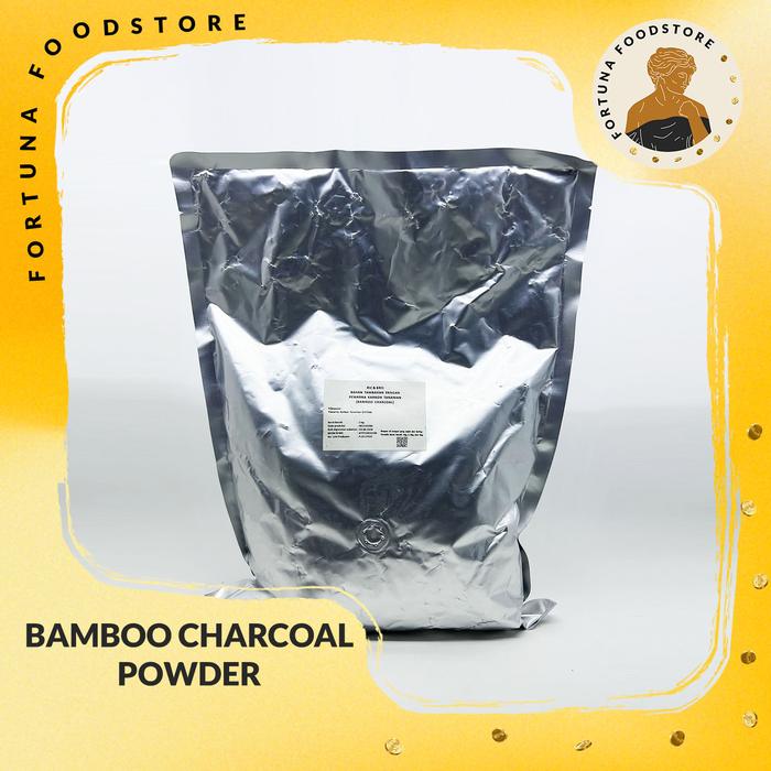 Jual Bamboo Charcoal Powder Bubuk Arang Bambu Hitam 1kg - Kota Medan ...