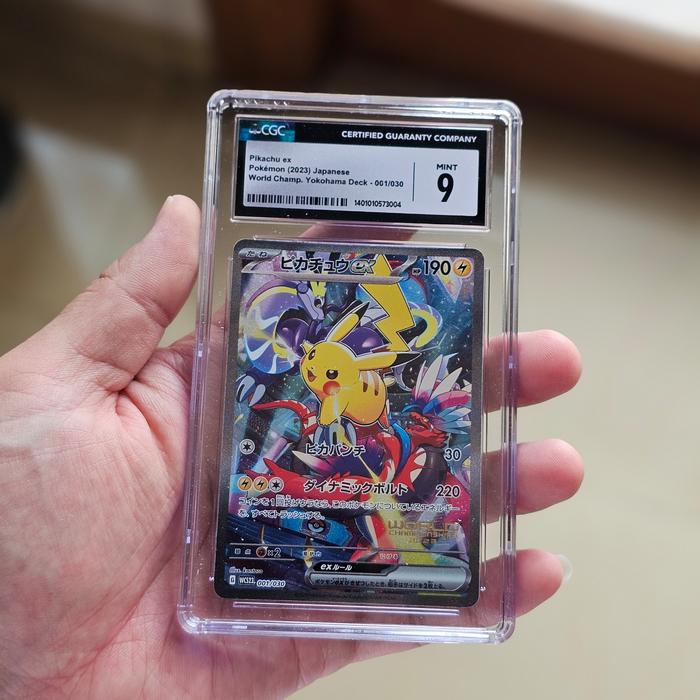 Gambar pikachu ex yokohama deck cgc mint 9 original dari houseofhobbiesbdg undefined Tokopedia
