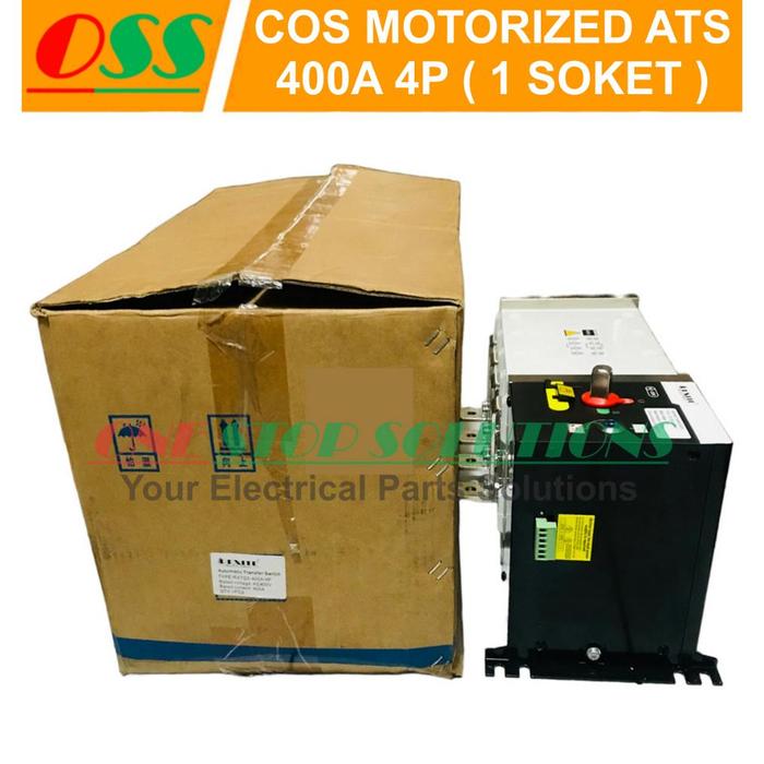 Gambar COS MOTORIZED ATS 400A 4P ATS UNIV UNIV-400A UNTUK PANEL ATS AMF - 1 SOKET dari Surtanos undefined Tokopedia