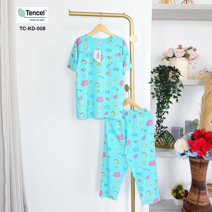 Gambar GREET NIGHT WEAR - PIYAMA PENDEK PANJANG TENCEL ANAK TC-KD-002 / PP - TC-KD-008, 6 dari greetnightwear undefined Tokopedia
