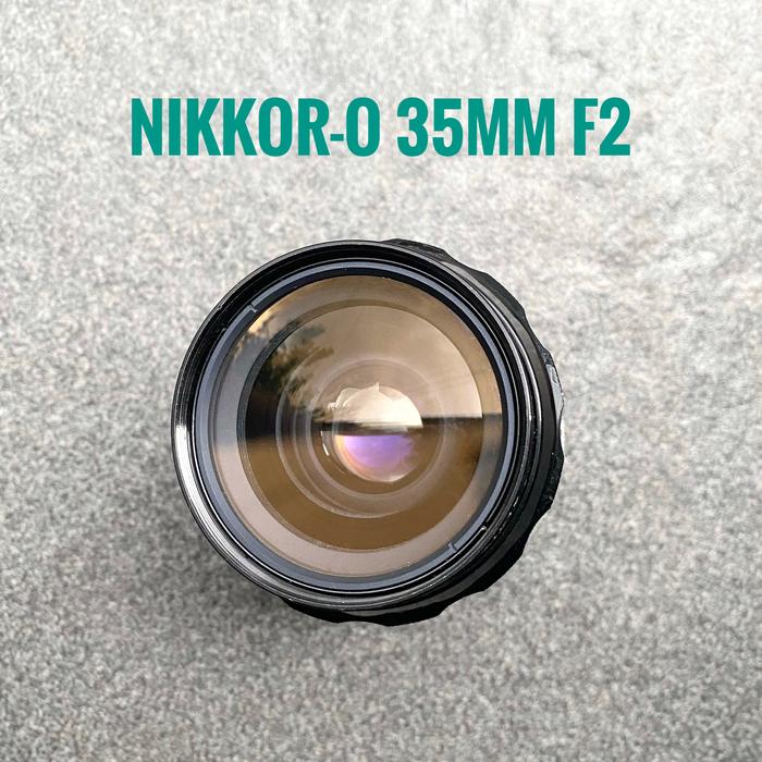 35mm F2d Nikkor 35mm Ais Nikon 35mm F2 Nikkor-O Auto Pre-AI Lens