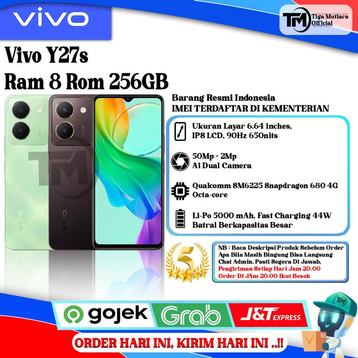 Gambar Vivo Y27s Ram 8/128GB | Ram 8/256GB - Y27s 8/256GB dari Tiga Mutiara Store undefined Tokopedia