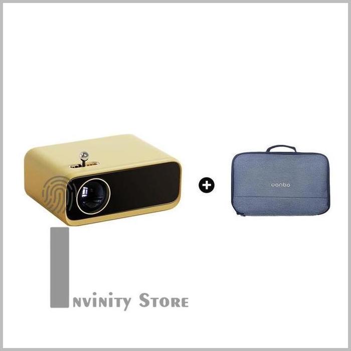 Gambar HOT SALE Wanbo Mini Projector 220 ANSI Lumens 480P Portable Wanbo - Mini+Bag dari Invinity Store_id undefined Tokopedia
