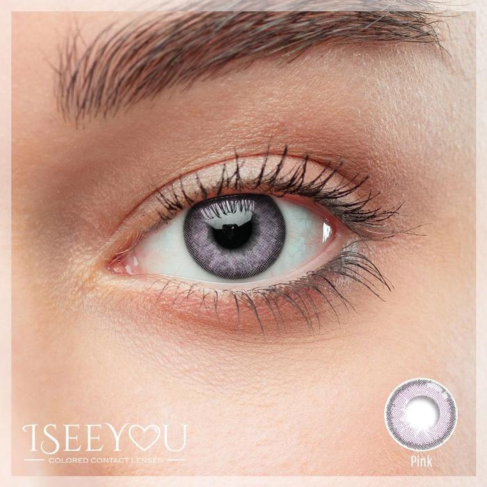 Gambar Softlens I See You Normal BY OMEGA / Soflen Iseeu / Softlens Iseeyou - PINK dari Coolsoftlens Tokopedia undefined Tokopedia