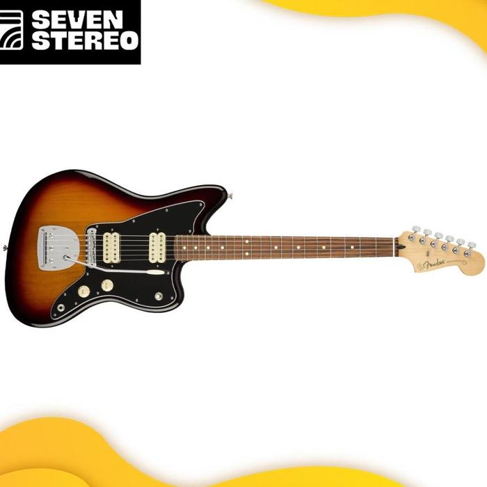 Gambar Fender Player Jazzmaster Electric Guitar Pau Ferro FB 3-Tone Sunburst dari Bimbimoy undefined Tokopedia