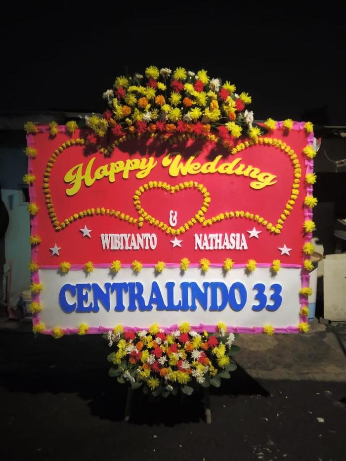 Gambar Papan Bunga – 214 Bunga papan dukacita papan bunga ucapan - Happy Wedding dari Gaby Bella Florist undefined Tokopedia
