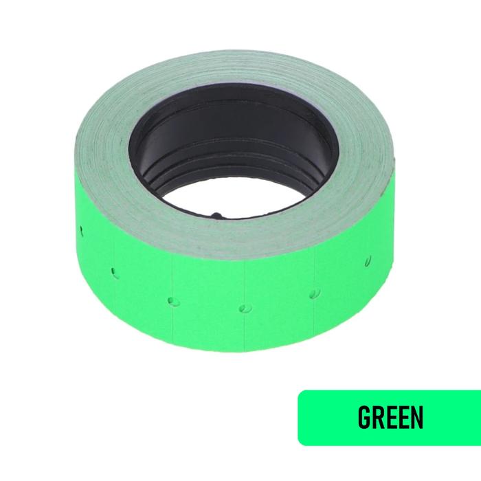 Gambar Label Harga / Price Label 1 Line Warna Combo - Hijau dari officeXpres undefined Tokopedia