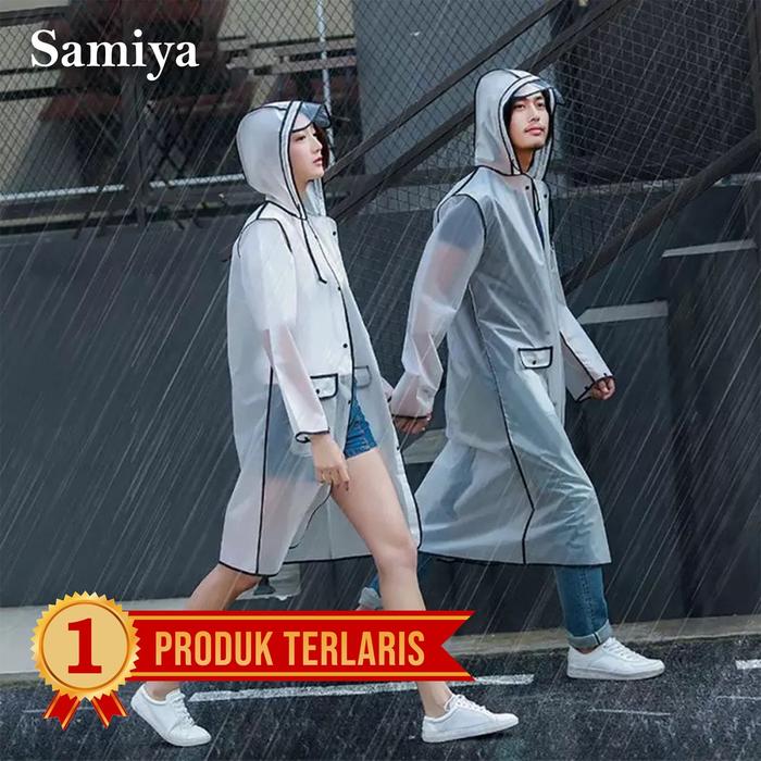 Gambar jas hujan dewasa motif transparan JAS HUJAN KONSER KEREN dari DatulLengkap undefined Tokopedia