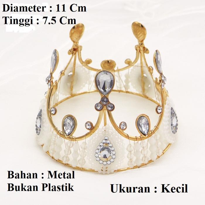 Gambar Topper Mahkota Lingkaran Penuh / Topper Mahkota Crown Full Circlye - Kecil dari Crystall Puding dan Cake undefined Tokopedia