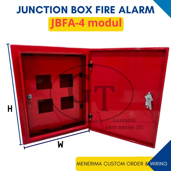 Gambar Junction Box Fire Alarm JBFA Terminal Box Fire Alarm TBFA - 4 modul dari Panel Stainless Indo undefined Tokopedia