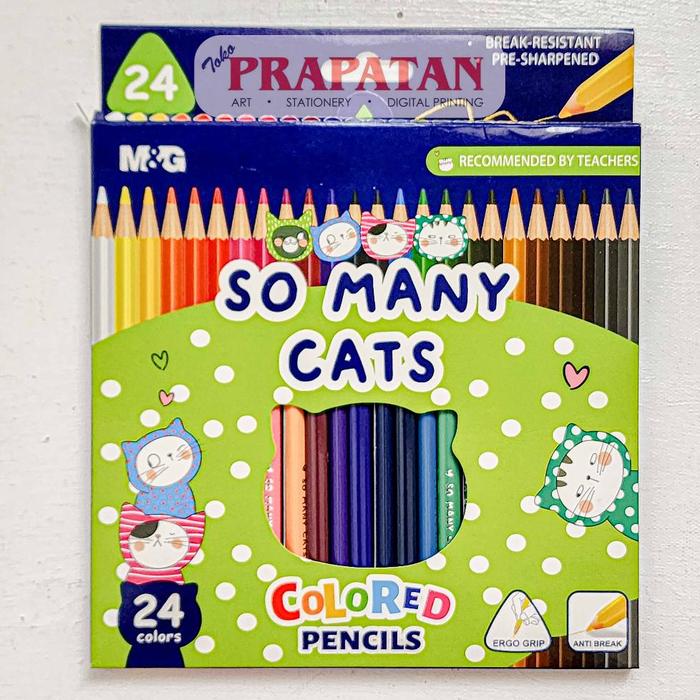 Gambar M&G So Many Cats Pensil Warna AWP343A | Color Pencil Berkualitas - 36C A3 dari ArcStore18 undefined 4 Tokopedia