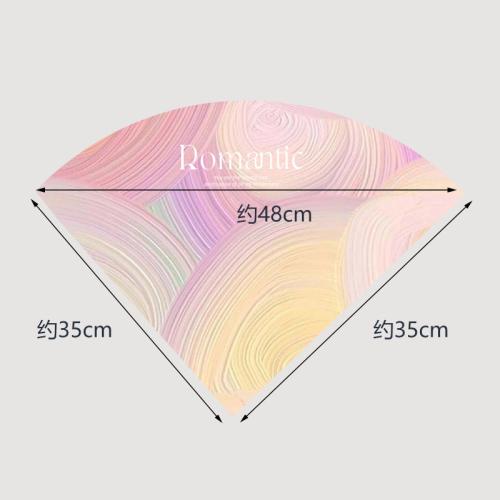 Gambar Kertas Bucket  // CONE // 35 x 48 Cm // ECER - Ombre Purple dari paperfor undefined Tokopedia