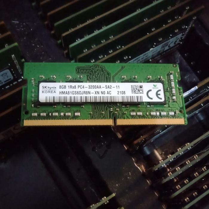 Gambar Sodimm ram memory laptop 8GB ddr4 pc4 3200aa 3200mhz SKHYNIX dari MultiKapinShop undefined Tokopedia