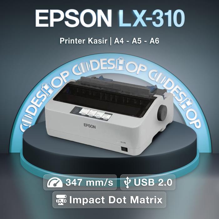 Jual Printer Dote Matrix EPSON LX310 / LX 310 Cetak Struk Rangkap NCR 3 ...