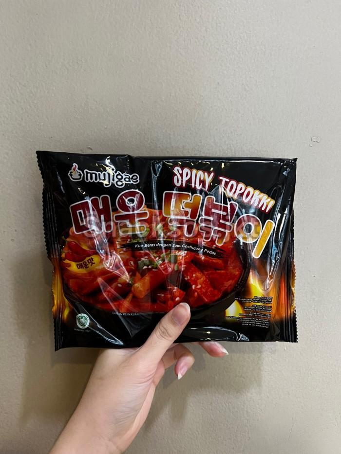 Gambar [SMALL 170GR] MUJIGAE TOPOKKI / TTEOKBOKKI INSTAN / TOKPOKI / TOPOKI - MINI SPICY TPK, MUJIGAE dari Teanie Store undefined Tokopedia