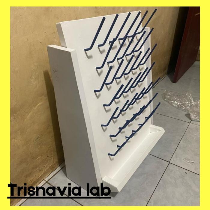 Jual Drying Rak Lab With Stand Hpl Drying Rack 39 pegs Ex. Lokal - Kab ...
