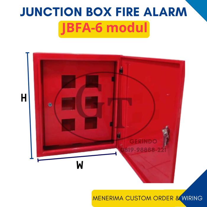Gambar Junction Box Fire Alarm JBFA Terminal Box Fire Alarm TBFA - 6 modul dari Panel Stainless Indo undefined Tokopedia