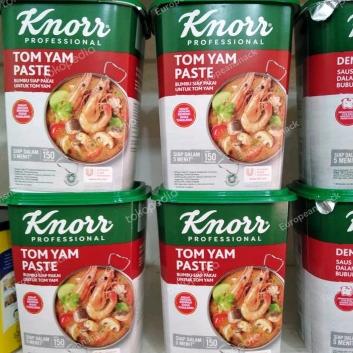 Gambar knorr tom yam paste 1.5kg, knorr tom yam paste 1.5 kg bumbu siap pakai dari Europeansnacks.id undefined Tokopedia