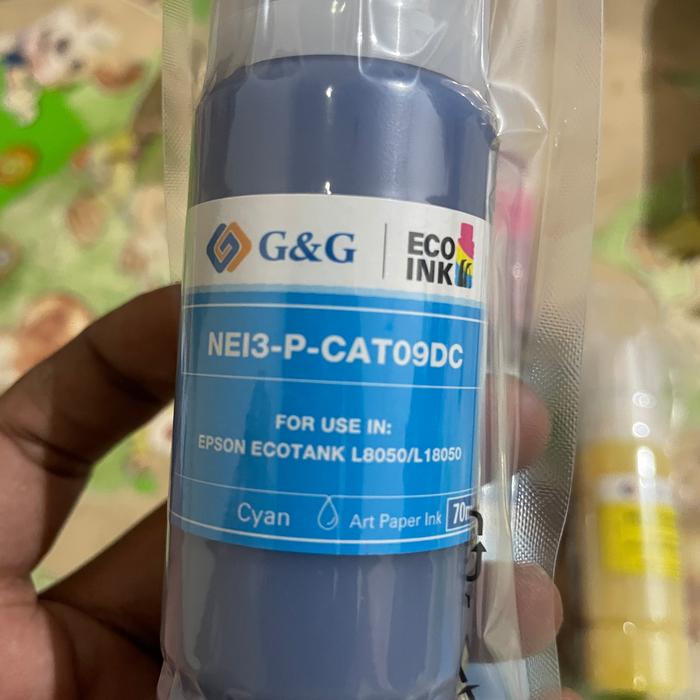 Jual Tinta Epson Artpaper Art paper T09D L8050 L18050 6 warna Original ...