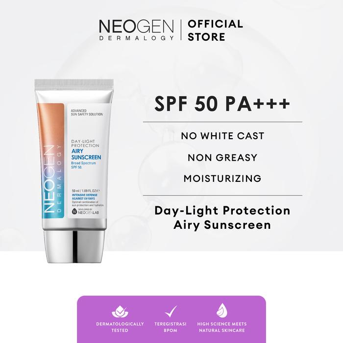 Gambar Neogen Dermalogy Day-Light Protection Airy Sunscreen dari NEOGEN DERMALOGY INDONESIA undefined Tokopedia