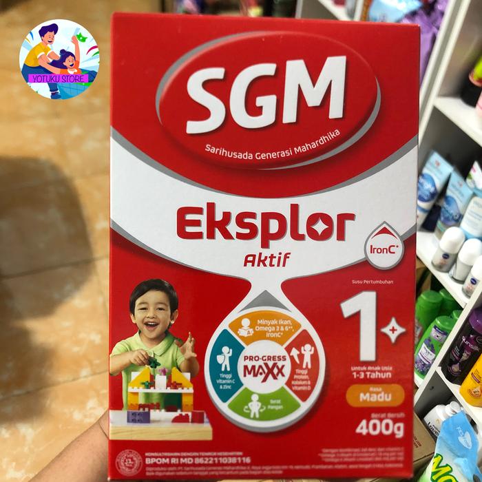 Gambar SGM EKSPLOR AKTIF 1+ madu 400g dari Yotuku store99 undefined Tokopedia