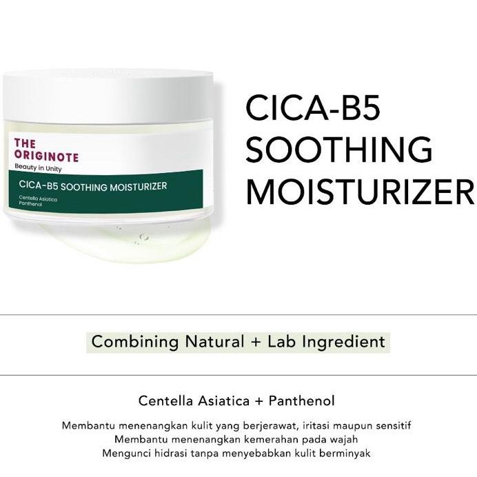 Gambar (BPOM) THE ORIGINOTE Cica-B5 Soothing Moisturizer 5ml - Pelembab Wajah dari rose.beautyshop undefined Tokopedia