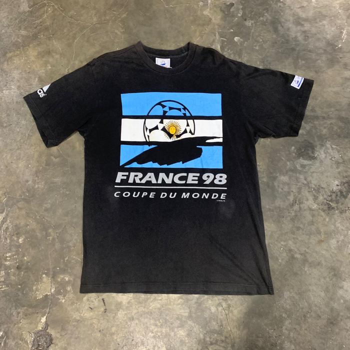 Jual T-Shirt Vintage Adidas France 98 