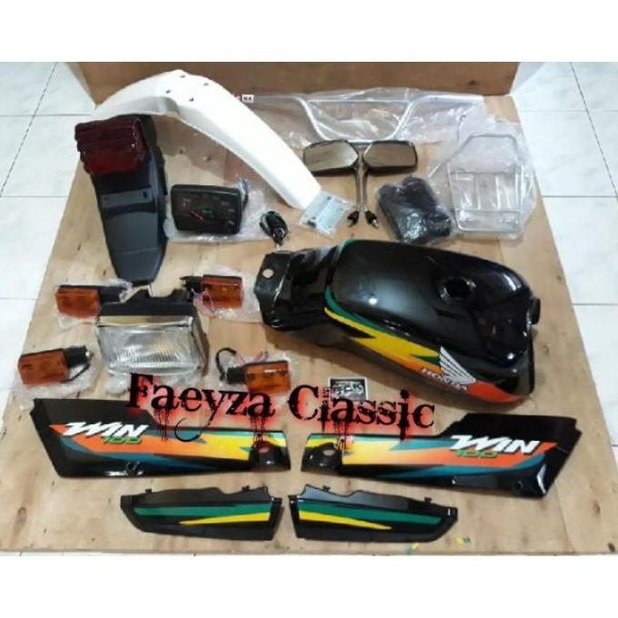 Gambar Original Tangki Plus Body Fullset Honda Win 100. Bodi Fullset Komplit - Fullset 2001 dari sulistio sport undefined Tokopedia