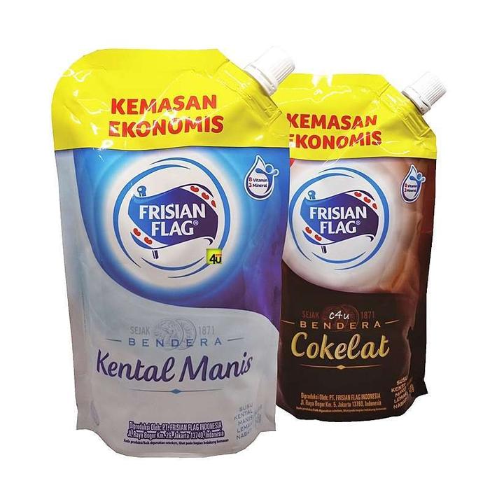 Gambar Frisian Flag Susu Kental Manis Pouch 545 g - Putih dari Topaz Mart Makassar undefined Tokopedia