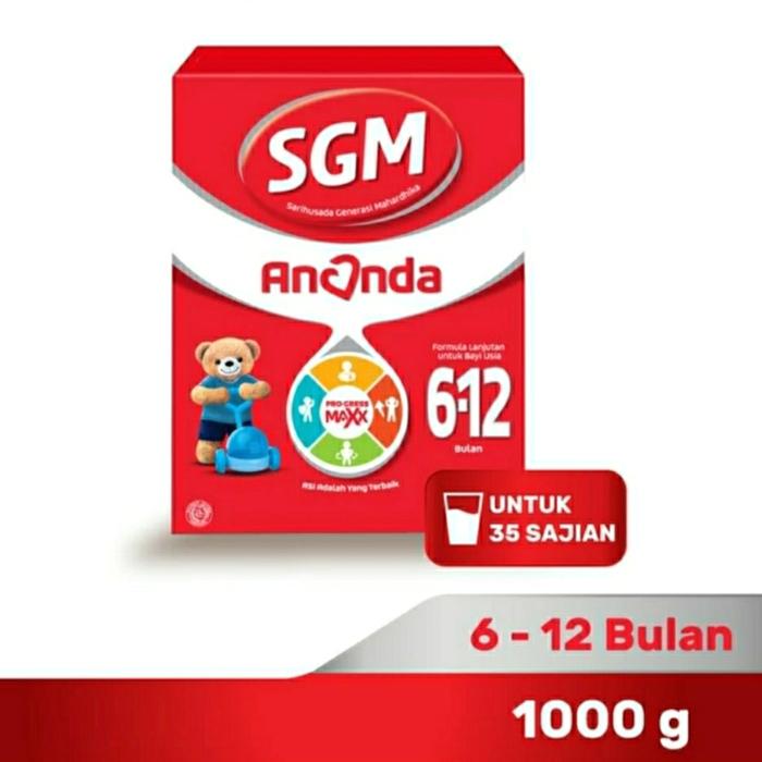 Gambar SGM Ananda 2 Susu Formula Bayi Usia 6-12 Bulan isi 1000 gr dari CZCollection2 undefined Tokopedia