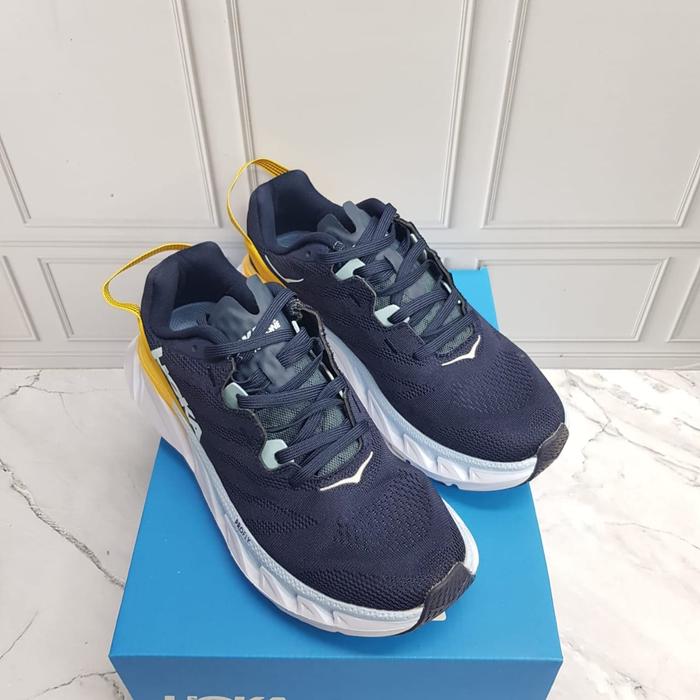 Jual SEPATU HOKA ONE ELEVON RUNNING SHOES Navy, 44 Kota