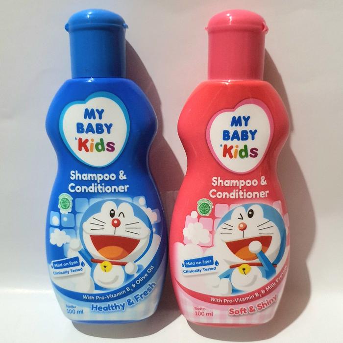 Gambar My Baby Kids Shampo & Conditioner 100ml Sampo Bayi mybaby - Biru dari Menang Mart undefined Tokopedia