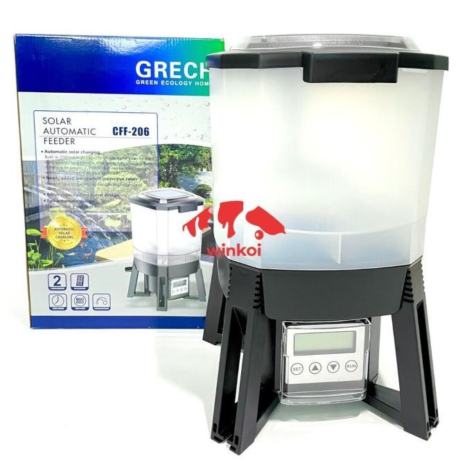 Gambar SUNSUN GRECH CFF 206 CFF-206 6L AUTOFEEDER SOLAR POWER TECHNOLOGY dari JIMA iwak undefined Tokopedia
